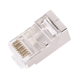 Conector RJ45 para Cable FTP/STP Categoría 6 - Blindado