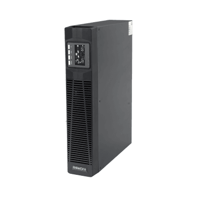 UPS de 1000VA/900W / Topología On-Line Doble Conversión / Entrada y Salida de 120 Vca / Clavija de Entrada NEMA 5-20P / Pantalla LCD Configurable / Formato Rack/Torre / 8 Salidas