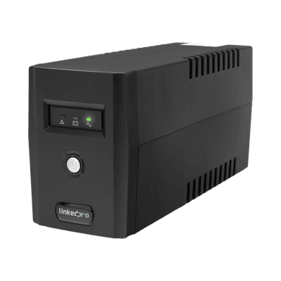 UPS 800VA/480 W Línea Interactiva 120Vca / 6 tomas 5-15R (4 Respaldadas) / Regulación de Voltaje / Protección RJ45 