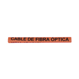 Marcador de Fibra Óptica Color Naranja, Diámetro de aplicación: 6.4 a 12.5 mm