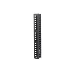 Organizador de Cable Vertical de 21 Unidades Rack Sencillo, Compatible con Racks Serie EIRL y EIQR