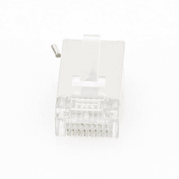 Conector RJ45 para Cable FTP/STP Categoría 5E - Blindado con pin a tierra