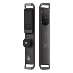 Cerradura Inteligente Multibiométrica / Reconocimiento Facial + Venas Palma + Huella Digital / Teclado Numérico + Tarjetas IC + NFC / Pantalla HD 4.5 Pulgadas / Batería Doble 4000mAh + 2500mAh / Conexión WiFi 2.4GHz / App Smart