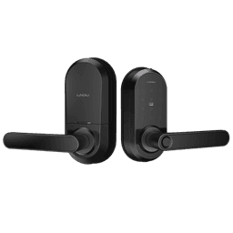 Cerradura Inteligente Wi-Fi / Escáner de Huella Digital / Teclado Táctil / Compatible con App / 8 Baterías AA / Puerta Interior y Exterior / Función Normalmente Abierto / FCC Clase B