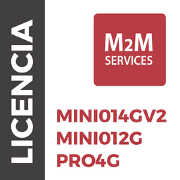 Servicio de datos por un Año para comunicadores  MINI014G/V2 y MINI012G, con eventos ilimitados.