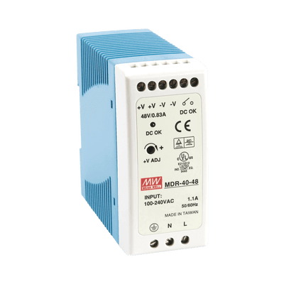 Fuente de poder Industrial Riel Din 48Vcc, 40W