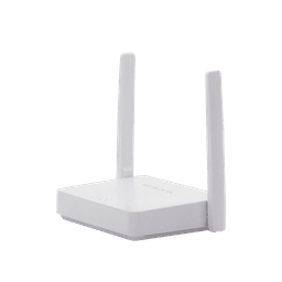 Router Inalámbrico N /  2.4 GHz de 300 Mbps / 1 Puerto WAN 10/100 Mbps  / 2 Puertos LAN 10/100 Mbps / 2 antenas de 5 dBi / Compatible con IPV6 e IPTV