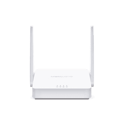 Router Inalámbrico N /  2.4 GHz de 300 Mbps / 1 Puerto WAN 10/100 Mbps  / 2 Puertos LAN 10/100 Mbps / 2 antenas de 5 dBi / Compatible con IPV6 e IPTV