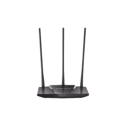 Router N de alta potencia 300 Mbps / 1 Puerto WAN 10/100 / 3 Puertos LAN 10/100 / Chip PA (potencia transmisión 2x) / 3 Antenas de 7 dBi