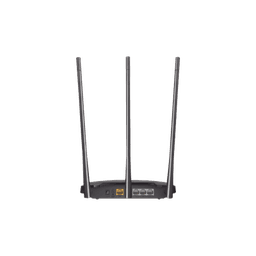 Router N de alta potencia 300 Mbps / 1 Puerto WAN 10/100 / 3 Puertos LAN 10/100 / Chip PA (potencia transmisión 2x) / 3 Antenas de 7 dBi