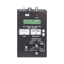 Analizador de Antena en rango de 0.53 a 230 MHz con analizador de SWR, lectura de impedancia, factor de velocidad, y mas...