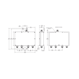 CUADRIPLEXOR 700/850/PCS/AWS 250W -161dBc 4.3-10 IP67 .