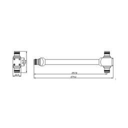 DIVISOR REACTIVO DE 2 VIAS  575-2700mhZ 300W -161dBc 4.3-10 IP68