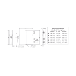 DIVISOR WILKINSON DE 4 VIAS 694-2700MHz 50W TIPO N