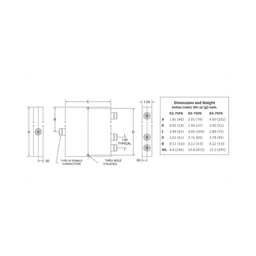 DIVISOR WILKINSON DE 8 VIAS 694-2700MHz 50W TIPO N PARA INTERIOR