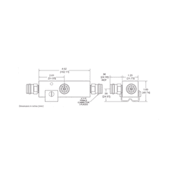 20dB (100:1) Tapper 350-5930MHz 500W -161dBc 4.3-10 IP67 .