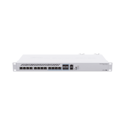 (CRS312-4C+8XG-RM) Cloud Router Switch 8 Puertos 10G RJ45, 4 compartidos RJ45/SFP+