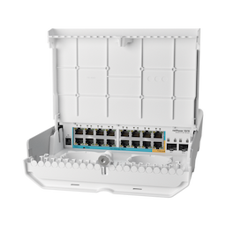 (netPower 15FR) Switch exterior de 18 puertos con 15 puertos PoE inversos y SFP