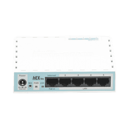 (hEX lite) RouterBoard, 5 Puertos Fast Ethernet