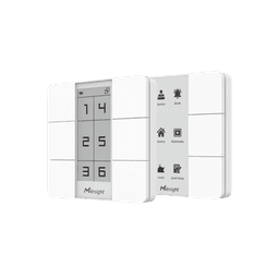 Panel Inteligente con Botones Programables y Display Digital para Automatización LoRaWAN