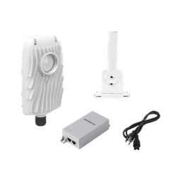 Kit de radios B5X, rango de frecuencia extendida (4.9 a 6.4 GHz),  incluye inyector POE50V, cable de alimentación y montaje universal para tubo o poste o mástil