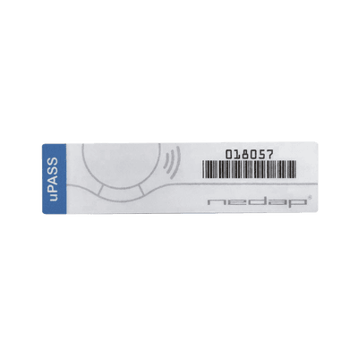 Tag para cristal Gen 2 UHF Windshield Tag Tamperproof  ( 26 Bits, Código de sitio y numeración   Personalizado )