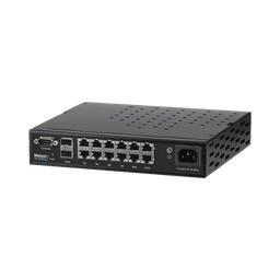 Switch WISP PoE Administrable de 14 puertos (12 PoE Gigabit + 2 SFP) 250W, entrada de 110-120 Vca y 210-230 Vca