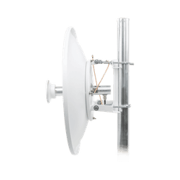 Antena Direccional de alto rendimiento / diámetro  de 60 cm / 4.9-6.4 GHz / Ganancia 30 dBi / SLANT de 45 ° y 90 ° / Ideal para 30 km / Conector N-Hembra / Montaje  y jumpers incluidos.