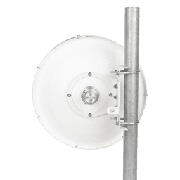 Antena Direccional Parabólica / 27 dBi / 4.9-7.2 GHz / Dual Polaridad Slant 45°/90° / 39.6 cm / Radomo Integrado
