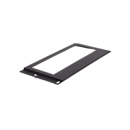 Placa para Pantalla / Compatible con Gabinetes Serie CAB-4 de NOTIFIER / Color Negro