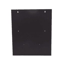 Gabinete de 2 Niveles / Serie EQ de NOTIFIER / Color Negro