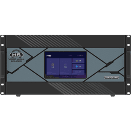 Video Wall Splicer H5 / Procesador Video Wall 5U / Modular Plug-in / 10 Slots Entrada / 3 Slots Salida / 48 Capas / 62.4 Millones Pixels / FPGA Hardware / 4K HDR10 / Web Control / Redundancia