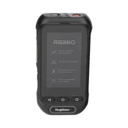 RugGear Radio PoC LTE, IP68 Resistente al Agua, Pantalla Táctil 3", Compatible con NXRadio y TASSTA