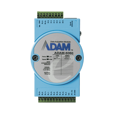 MODULO CON 6 ENTRADAS Y 6 SALIDAS PARA INTEGRAR CON FIBER COMMAND VIA ETHERNET