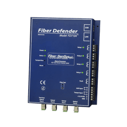 Sensor de Seguridad Perimetral por Fibra Óptica Sensitiva / 4 zonas / 800 metros máximo por zona