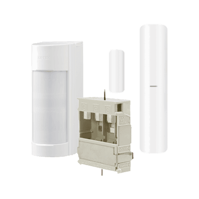 Detector de Movimiento Pasivo con Transmisor DS-PDMC-EG2-WB(B)/ Inalámbrico / 100% Exterior / Compatible para panel AXPRO