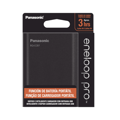 Cargador para baterías y power bank  2 en 1, carga individual y/o simultánea hasta 4 baterías, (AA y AAA, Ni-MH )