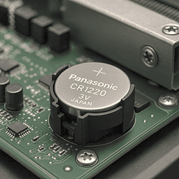 Batería de Litio tipo Moneda 3V @ 35mAh / Recomendado para DVR´s epcom y HIKVISION (No Recargable)