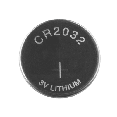 Batería de litio CR2032 de 3 V a 225 mAh (No recargable)