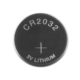 Batería de litio CR2032 de 3 V a 225 mAh (No recargable)