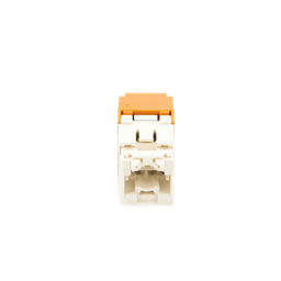 Conector Jack RJ45 Estilo TG, Mini-Com, Categoría 6, de 8 posiciones y 8 cables, Color Naranja