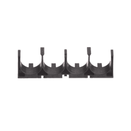 Espaciador de Cables de Nylon 6.6, Con 4 Espacios de 1.25 in (31.8 mm) de Diámetro, Color Negro, 1 Pieza