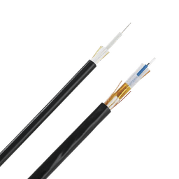 Cable de Fibra Óptica de 6 hilos, Multimodo OM3 50/125 Optimizada, Interior/Exterior, Loose Tube 250um, No Conductiva (Dieléctrica), OFNP (Plenum), Precio Por Metro