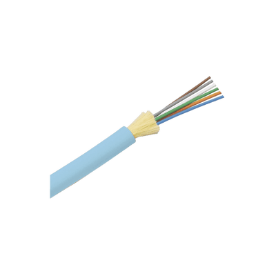 Cable de Fibra Óptica de 6 hilos, Multimodo OM4 50/125 Optimizada, Interior, Tight Buffer 900um, No Conductiva (Dieléctrica), LSZH, Precio Por Metro