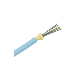 Cable de Fibra Óptica de 24 hilos, Multimodo OM4 50/125 Optimizada, Interior, Tight Buffer 900um, No Conductiva (Dieléctrica), LSZH, Precio Por Metro