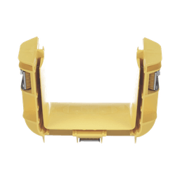 Union Recta "Cople", Para Canaleta FiberRunner™ 4X4, Color Amarillo