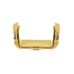 Union Recta "Cople", Para Canaleta FiberRunner™ 6X4, Color Amarillo