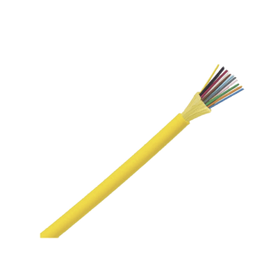 Cable de Fibra Óptica de 12 hilos, Monomodo OS2 9/125, Interior, Tight Buffer 900um, No Conductiva (Dieléctrica), LSZH, Precio Por Metro