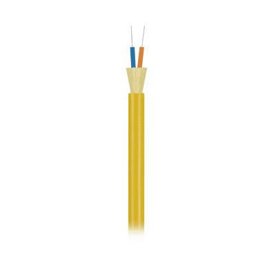 Cable de Fibra Óptica de 2 Hilos (G.657.A1), Monomodo OS2 9/125, Interior, Tight Buffer 900um, No Conductiva (Dieléctrica), Riser, Precio Por Metro