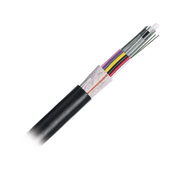 Cable de Fibra Óptica de 6 hilos, OSP (Planta Externa), No Armada (Dieléctrica), 250um, Monomodo OS2, Precio Por Metro